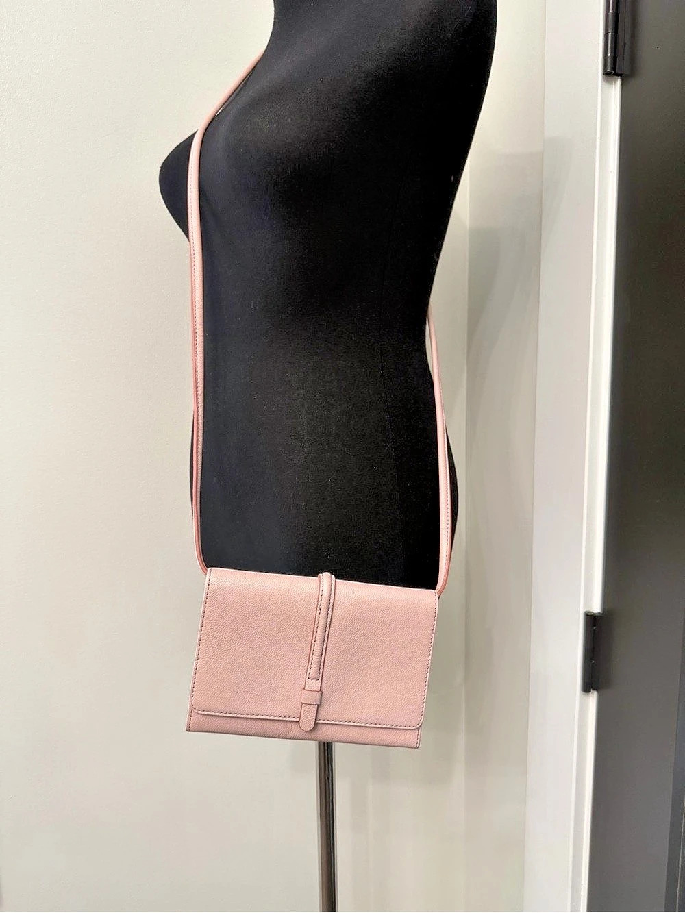 Fossil Pink Crossbody Bag with Removable Strap